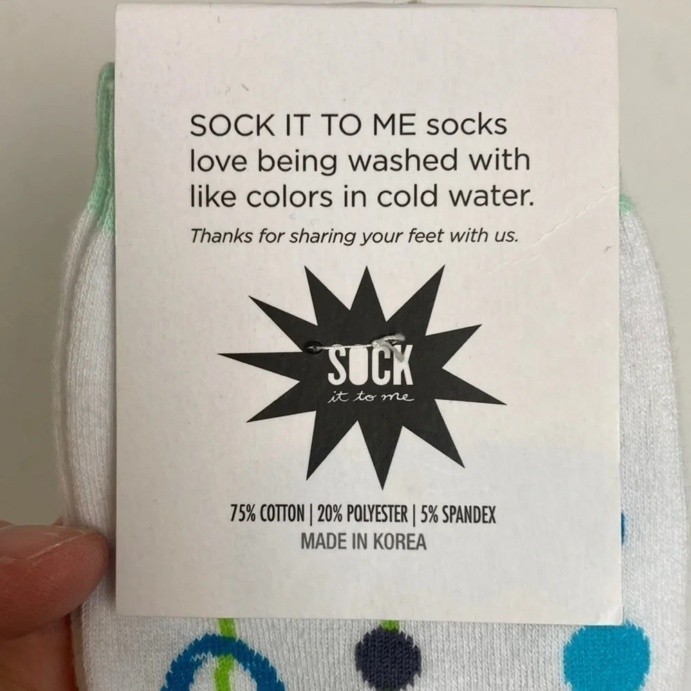 Sock To Me NWT Icy Pop Knee High Socks in White Elevated Basic Accessories